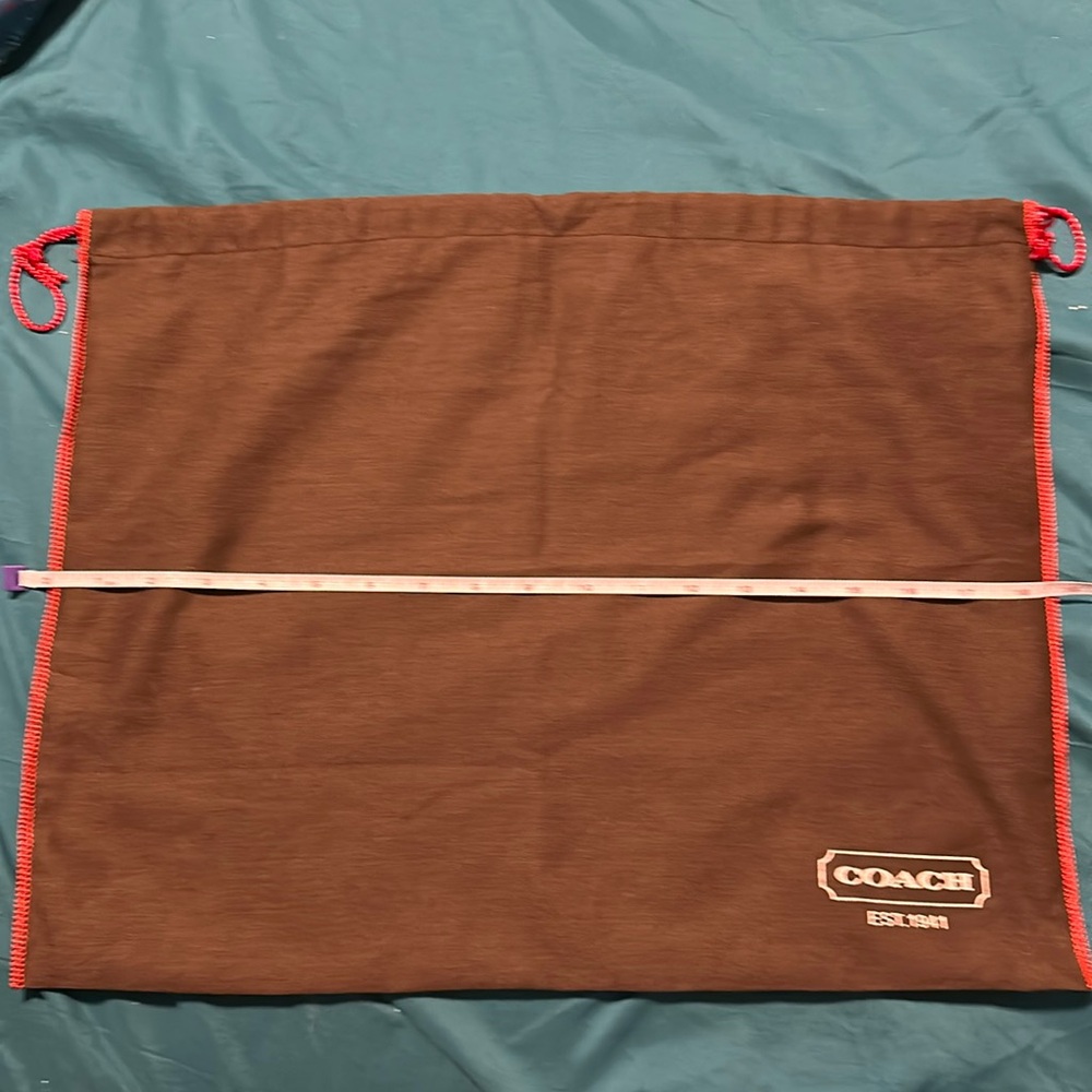 Coach dust bag